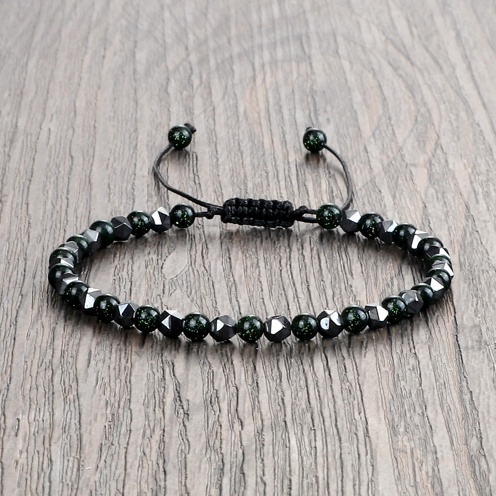 Coordinates Bracelet - Minimalism Hematite Bracelet Irregular High Quality