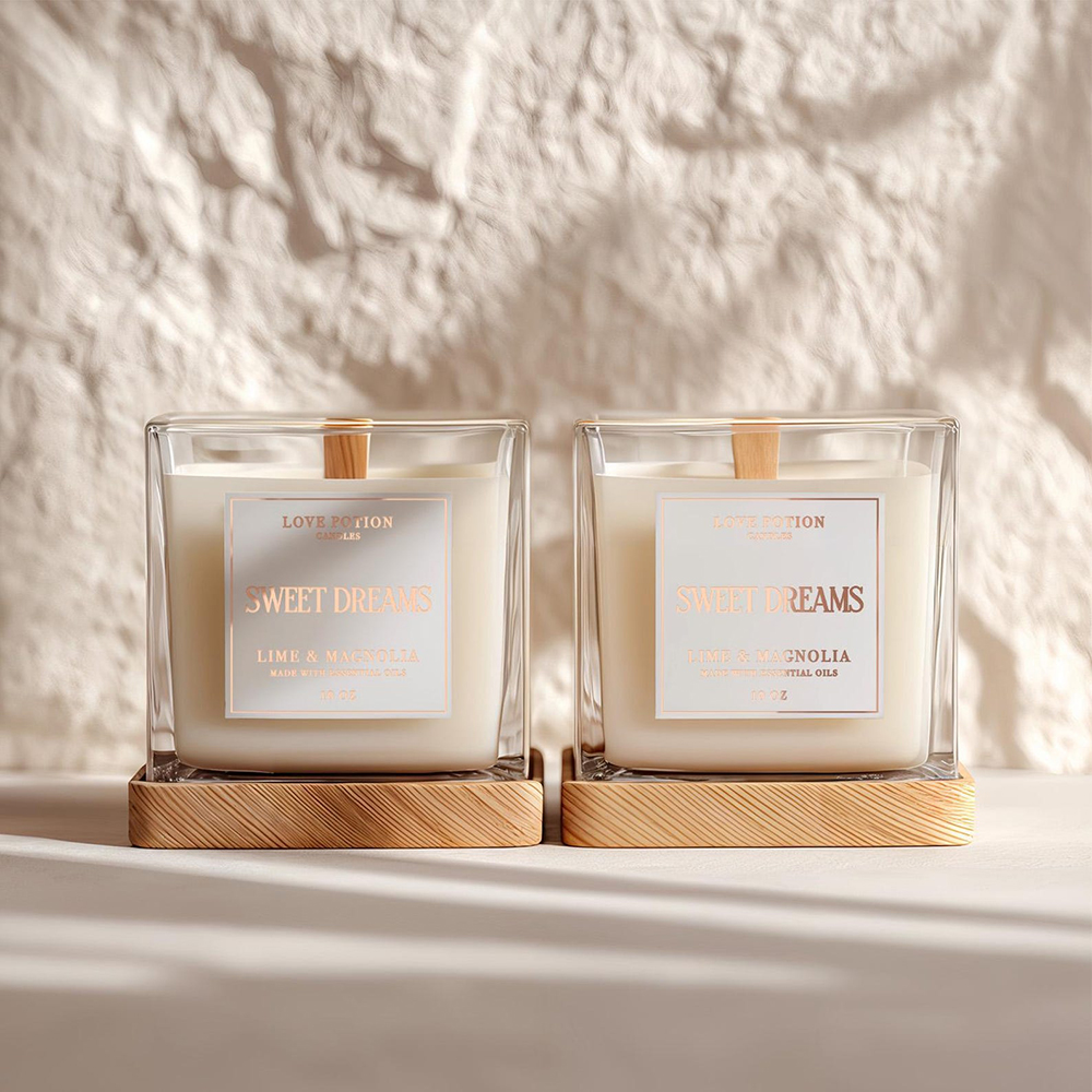 Custom 50pcs Candle Labels Vin - Personalised Candle Label review and price