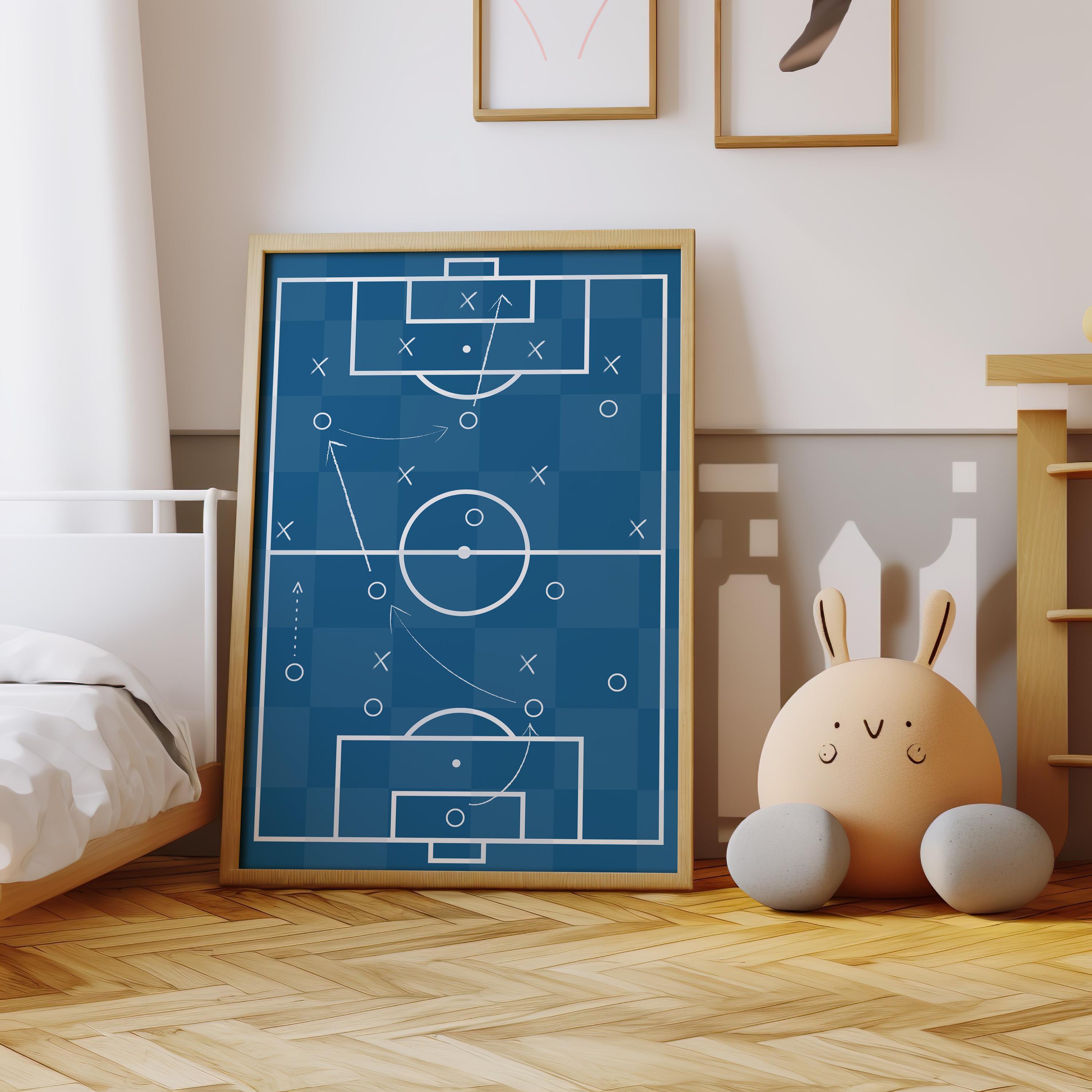 Custom Soccer Wall Art Set Aff - Personalized Name Box review and price