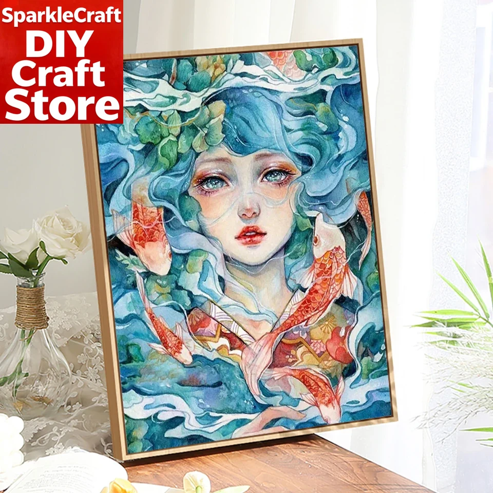 1PC frameless 5D Diy Diamond P - Photo Mosaic Print review and price