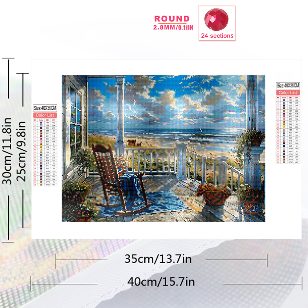 1PC frameless  Full Square Rou - Photo Mosaic Print review and price