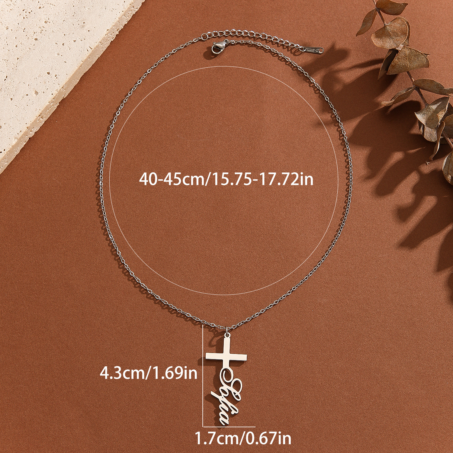 1pc Personalized Easter Gift S - Name Necklace Custom review and price
