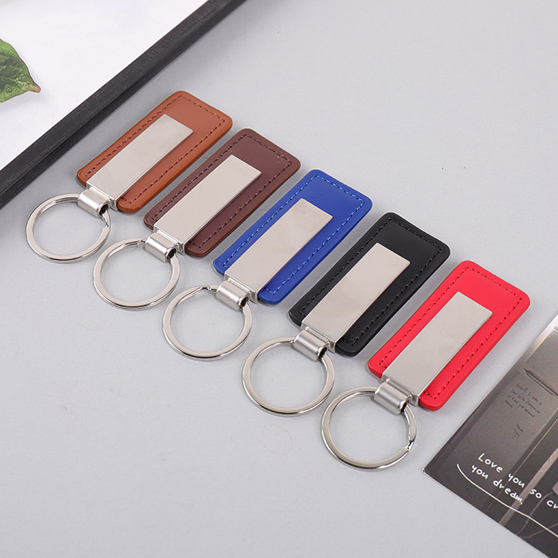 PU Leather Custom Name Keychai - Initial Ring Custom review and price