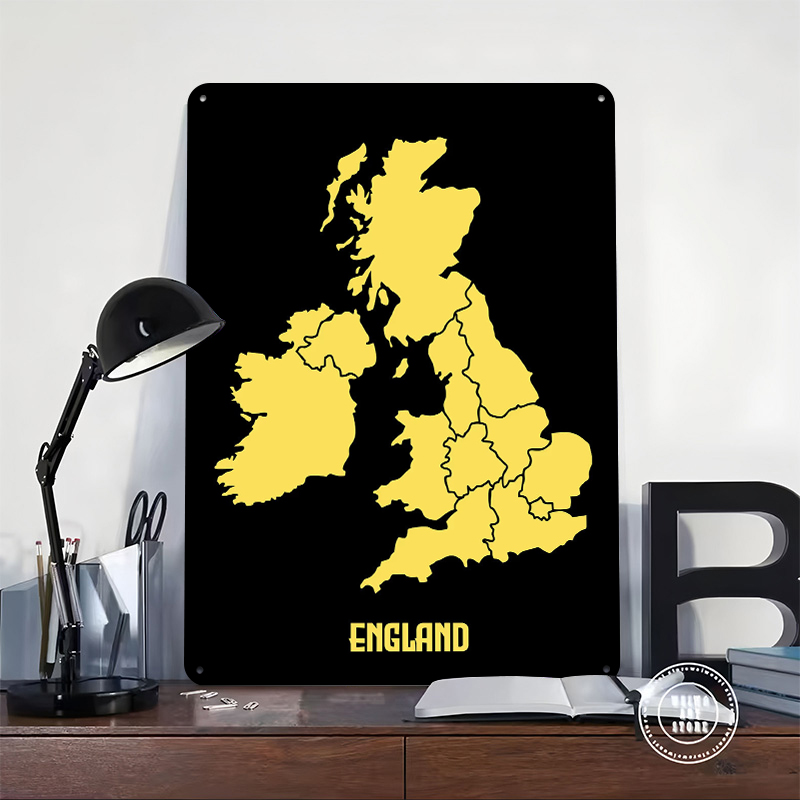 Map of England Printed Poster  - Custom Map Poster review and price
