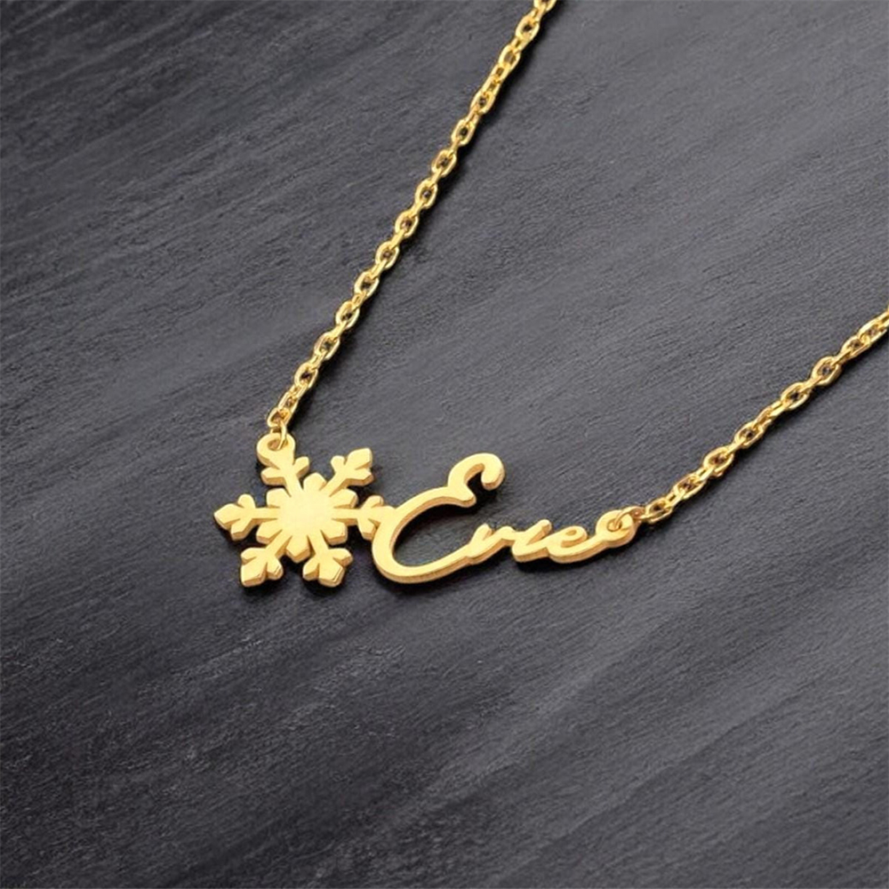 Custom Simple Name Necklace St - Birth Flower Necklace review and price