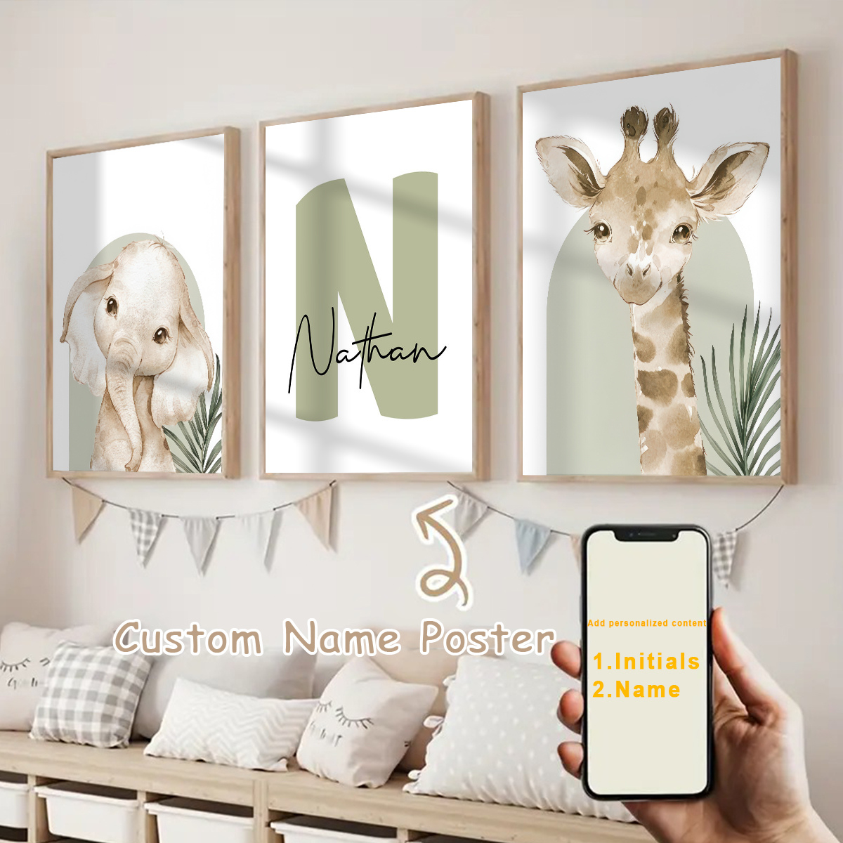 3pcs/set Customized Personaliz - Personalized Name Box review and price
