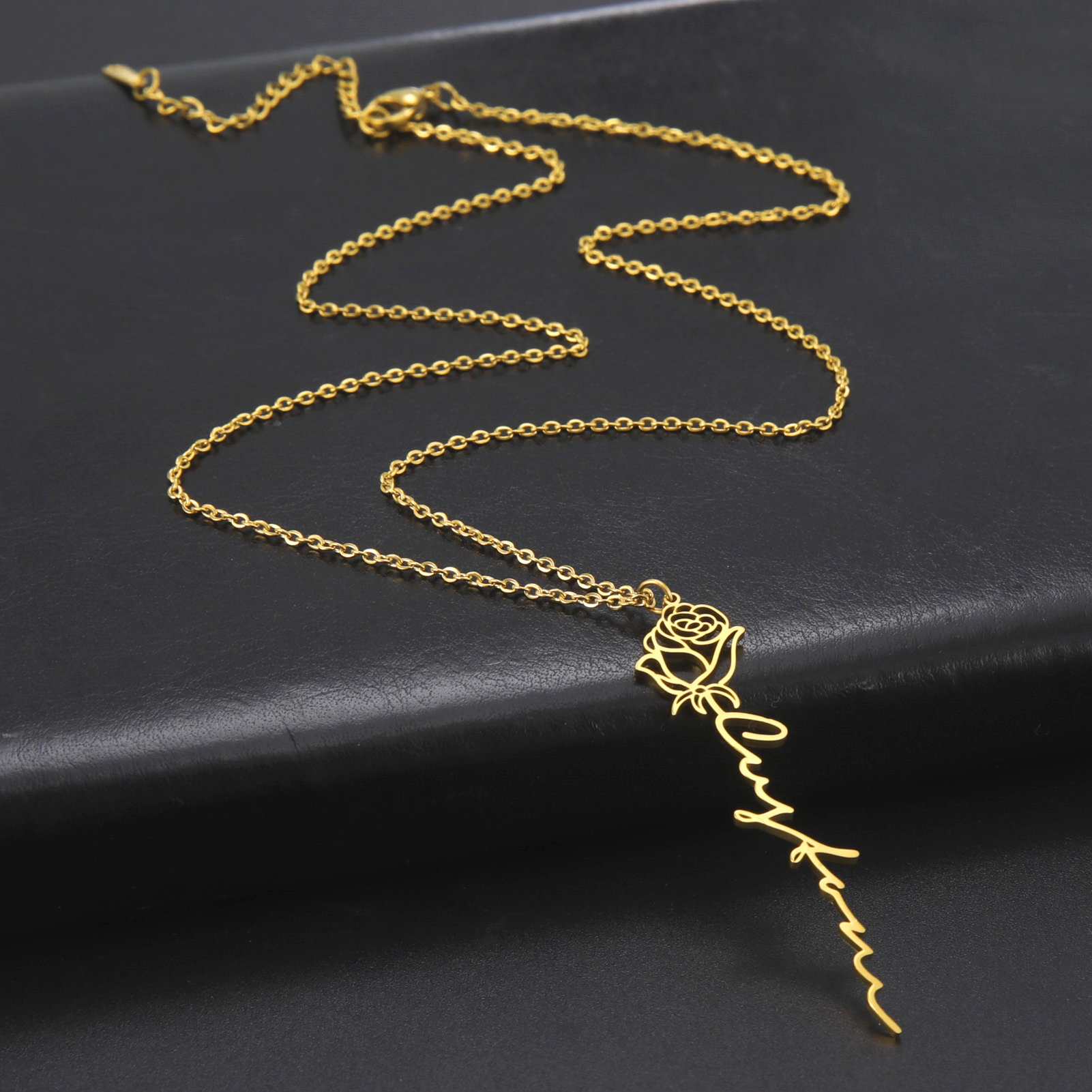Sipuris Personalized Custom Na - Birth Flower Necklace review and price