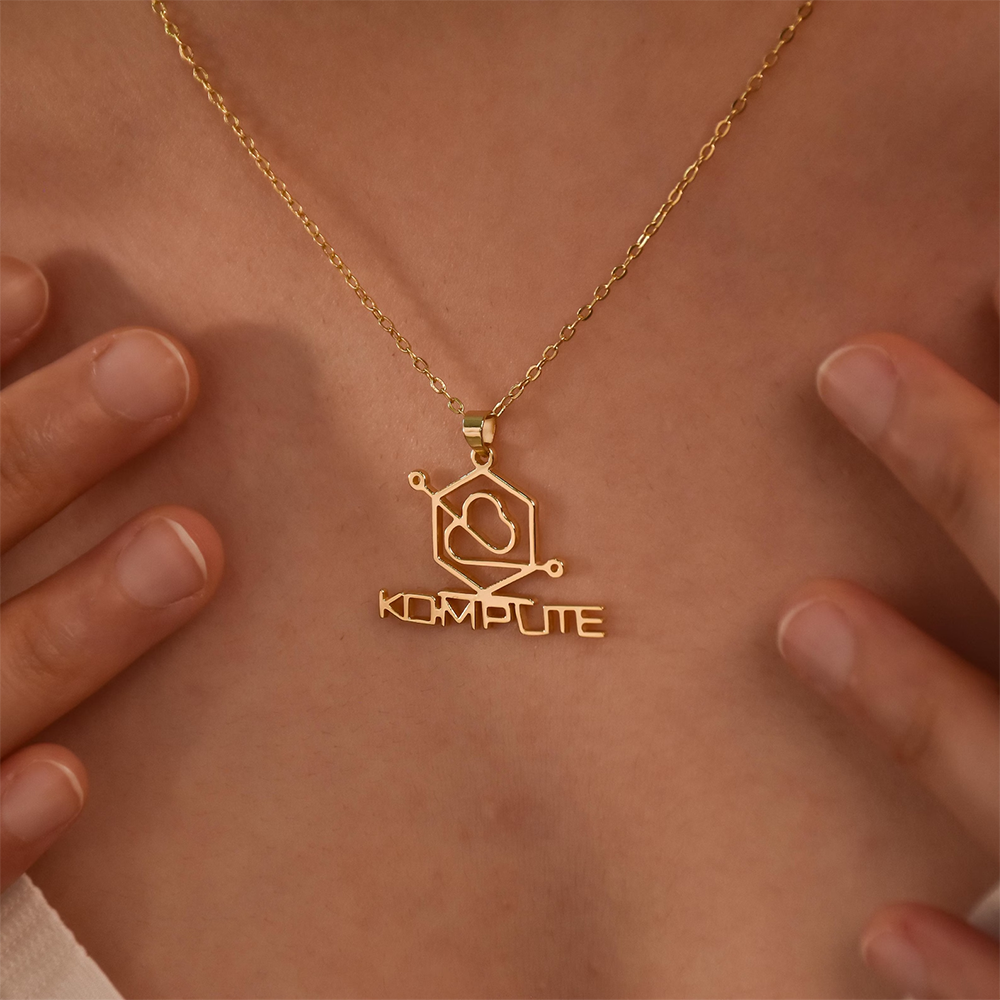 Custom Company Logo Necklace P - Name Necklace Custom review and price