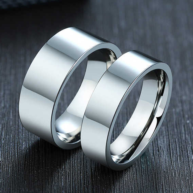 3/4/6/8mm Wide Stainless Steel - Initial Ring Custom review and price