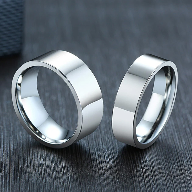 3/4/6/8mm Wide Stainless Steel - Initial Ring Custom review and price