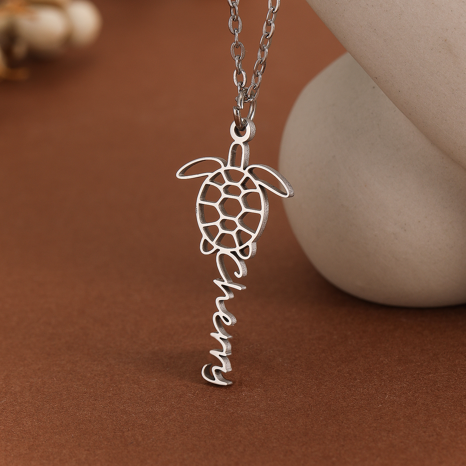 1pc Customized Personalized Cu - Name Necklace Custom review and price