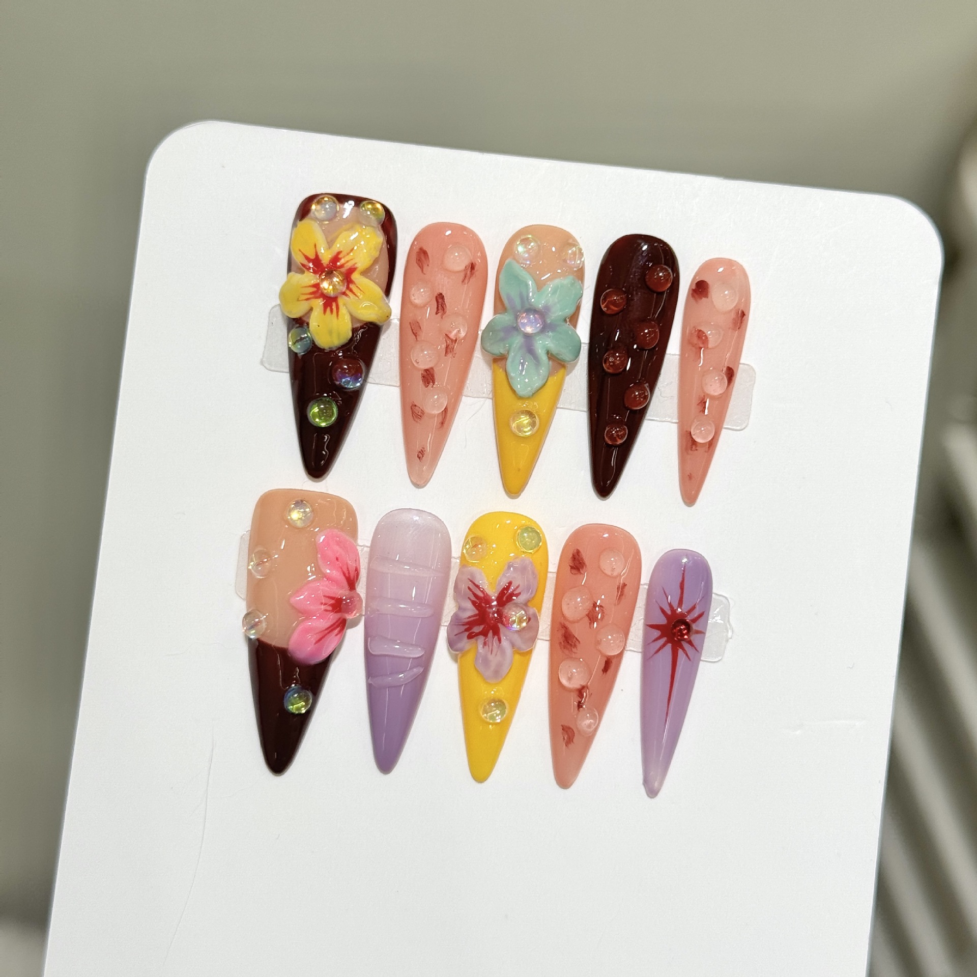 10pcs Handmade Summer Press on - Pressed Flower Art review and price