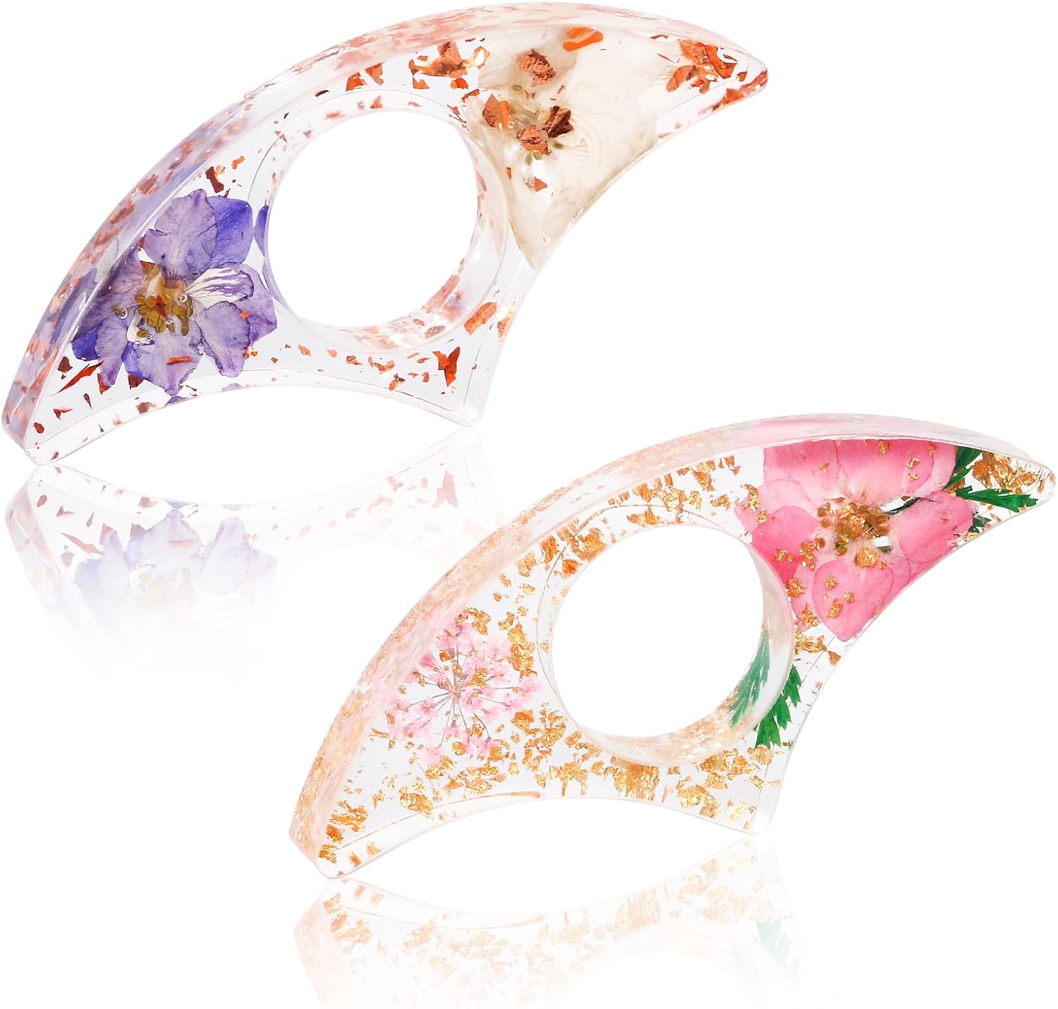 2PCS Thumb Book Page Holder, H - Dried Flower Bookmark review and price
