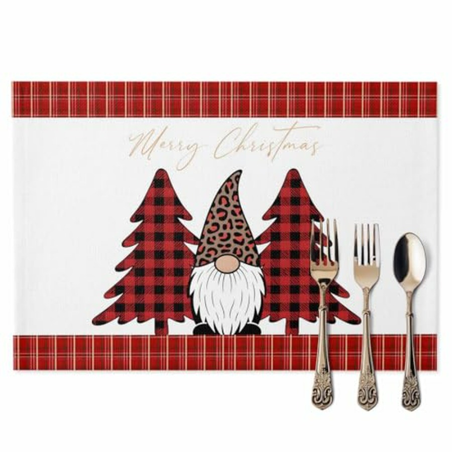 Set of 4 Winter Christmas Tree - Family Tree Print review and price