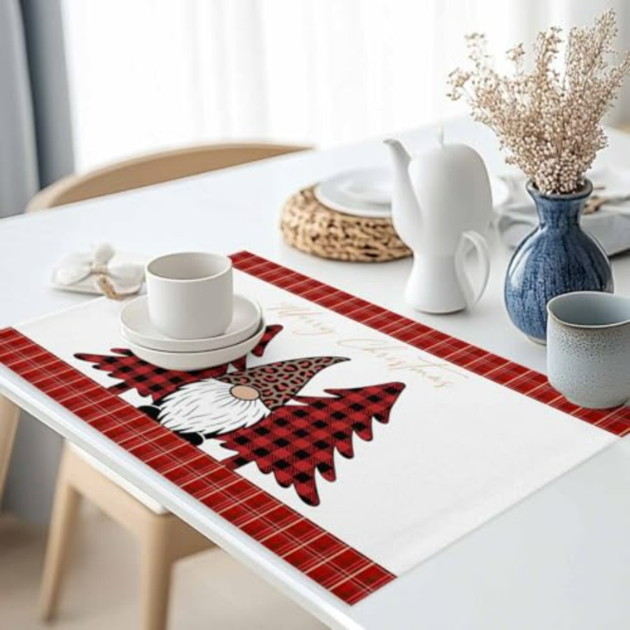 Set of 4 Winter Christmas Tree - Family Tree Print review and price