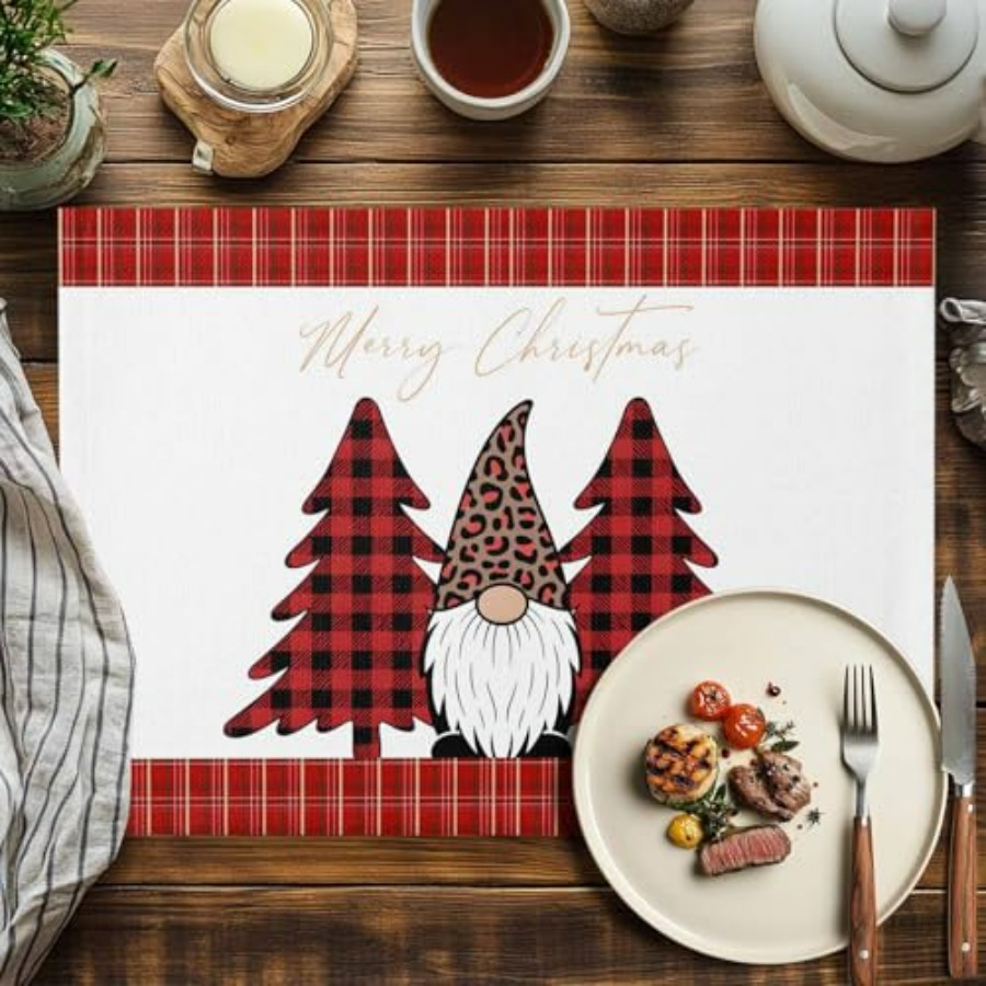 Set of 4 Winter Christmas Tree - Family Tree Print review and price