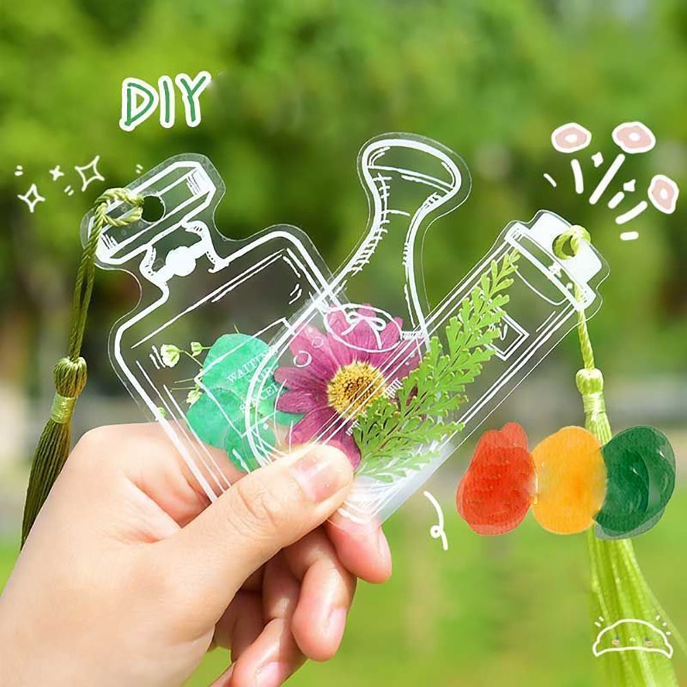 Glassware Shape Bookmarks Stic - Dried Flower Bookmark review and price