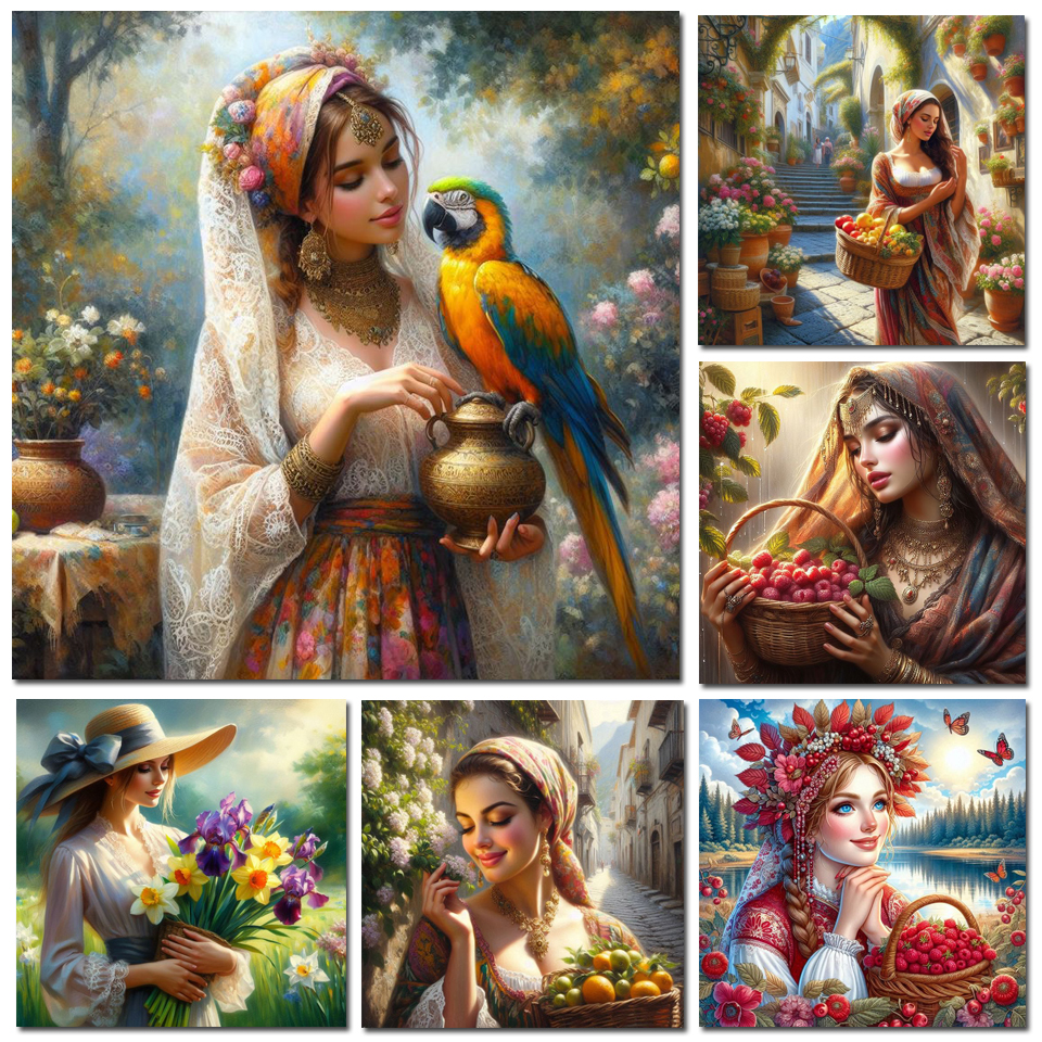 1pc frameless Diamond Painting - Photo Mosaic Print review and price