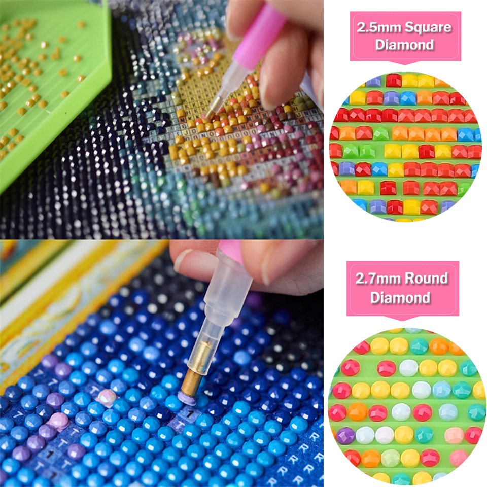 1pc frameless Diamond Painting - Photo Mosaic Print review and price