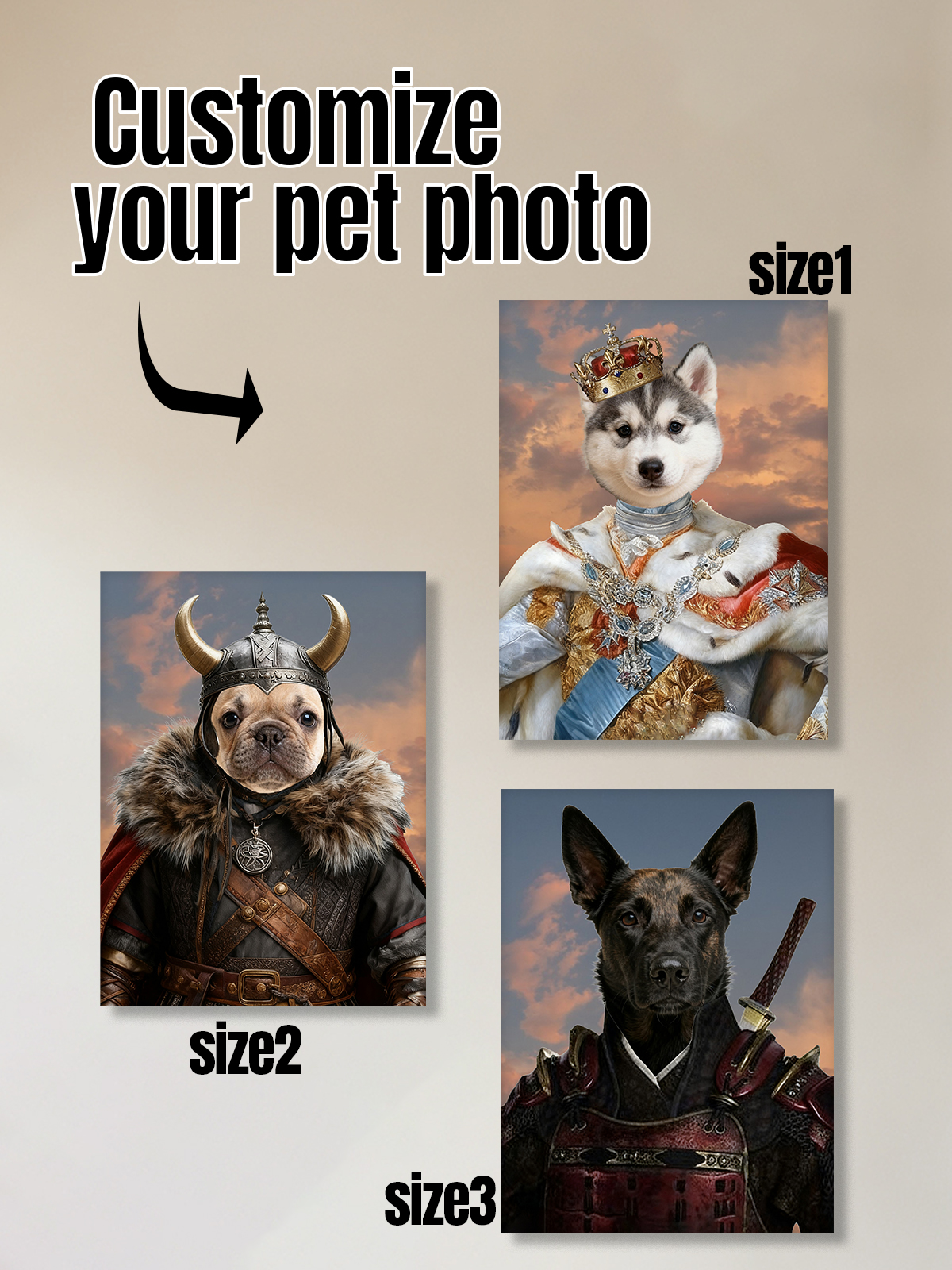 Customized Canvas Painting Roy - Pet Portrait Custom review and price