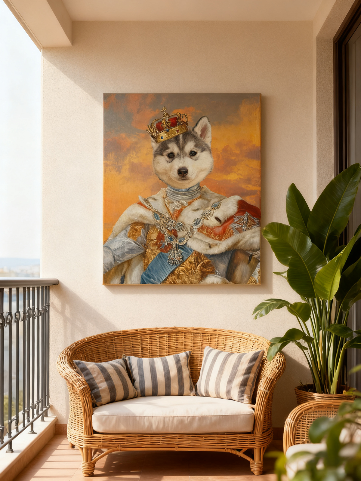 Customized Canvas Painting Roy - Pet Portrait Custom review and price