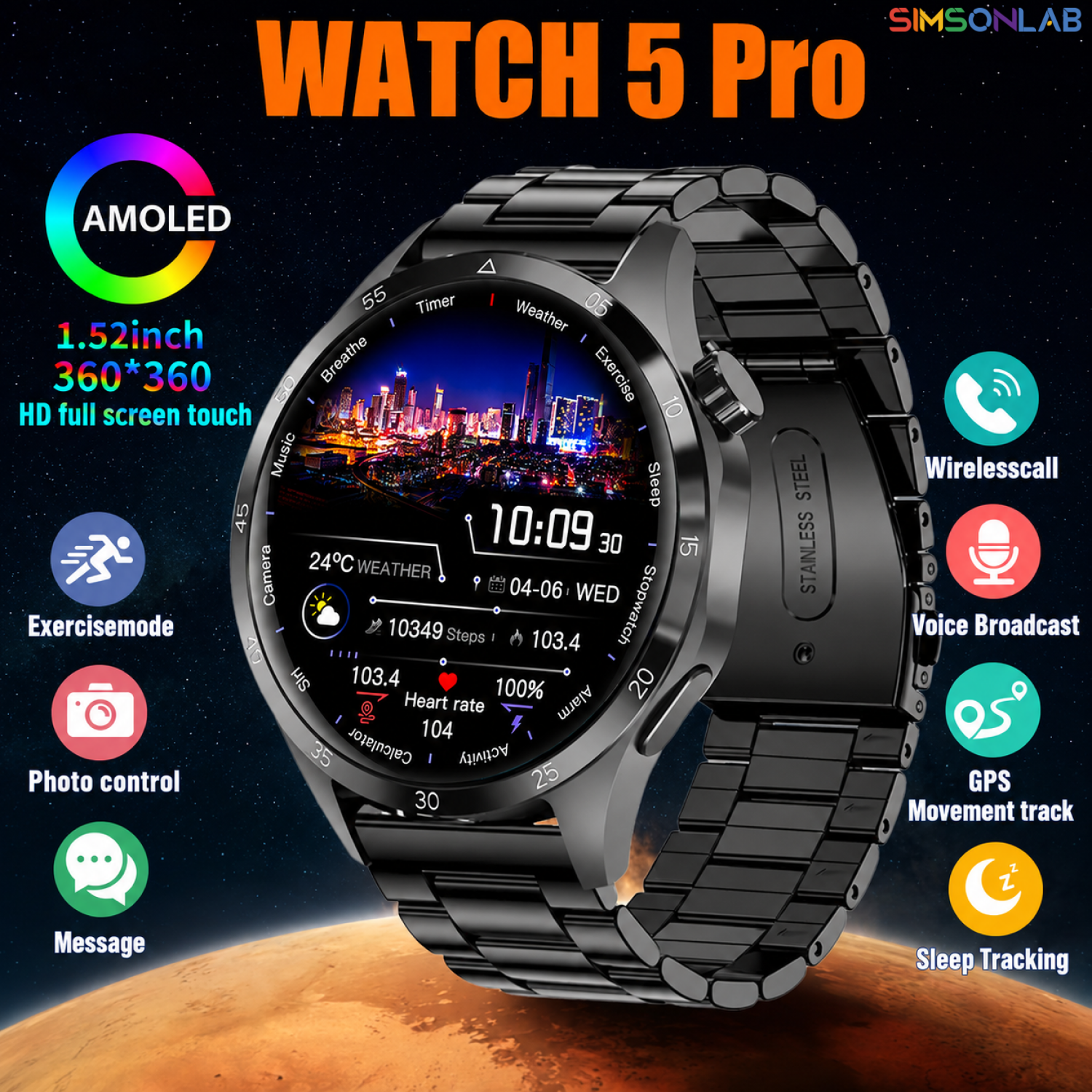 2026 Watch 5 Pro GPS Track Com - Custom Photo Book review and price