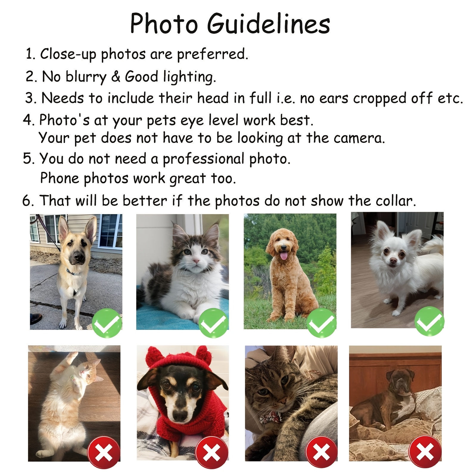 1PC 2D Flat Metal Tin Sign Cus - Pet Portrait Custom review and price