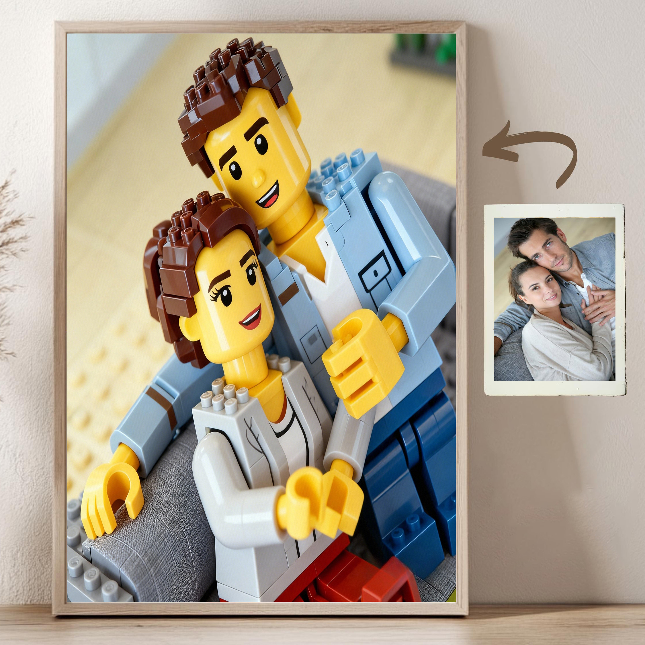 Custom Cartoon Building Block  - Custom Map Poster review and price
