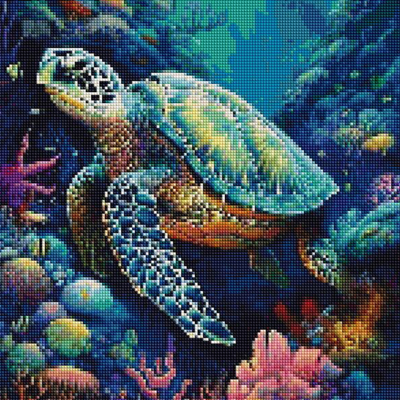 1PC frameless  Full Square Rou - Photo Mosaic Print review and price
