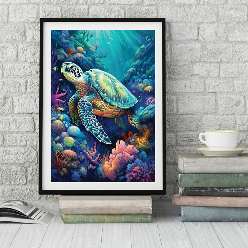 1PC frameless  Full Square Rou - Photo Mosaic Print review and price