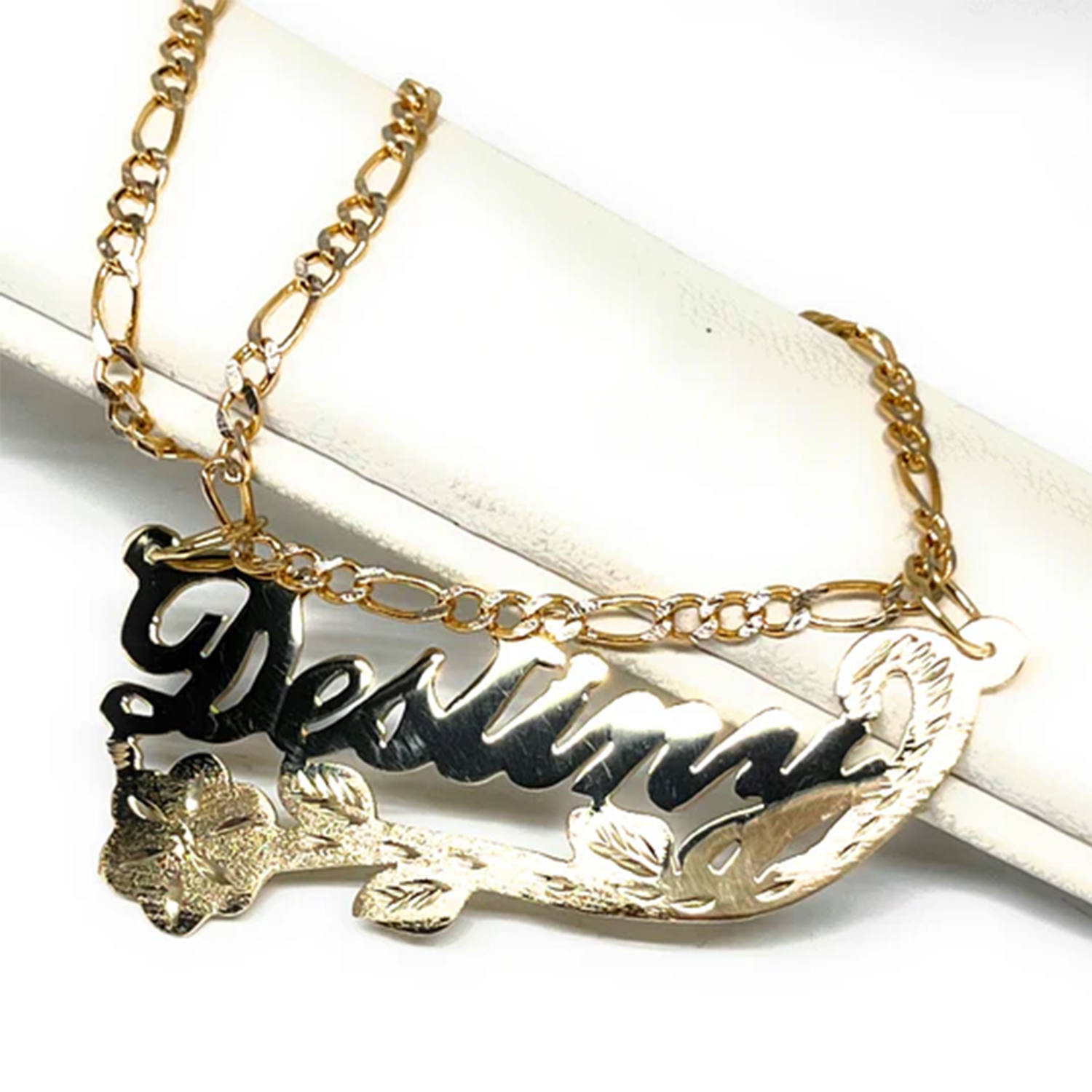 Custom Name Jewelry Retro Styl - Birth Flower Necklace review and price