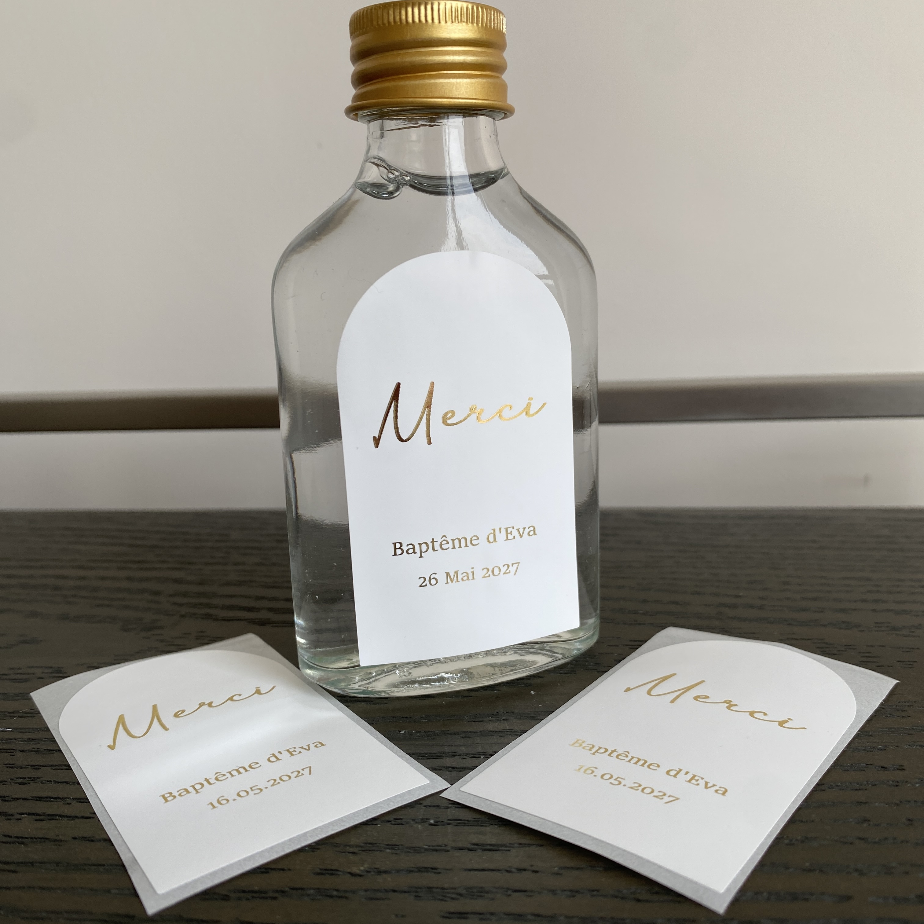 Custom Baptism Candle Merci Th - Personalised Candle Label review and price