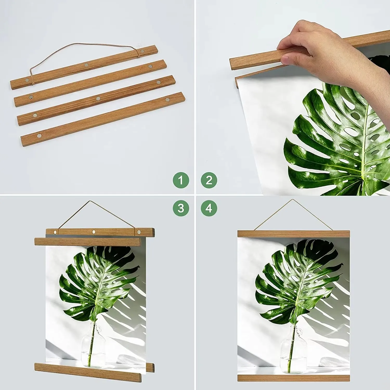 7colors 21-50cm Magnetic Woode - Engraved Wood Frame review and price