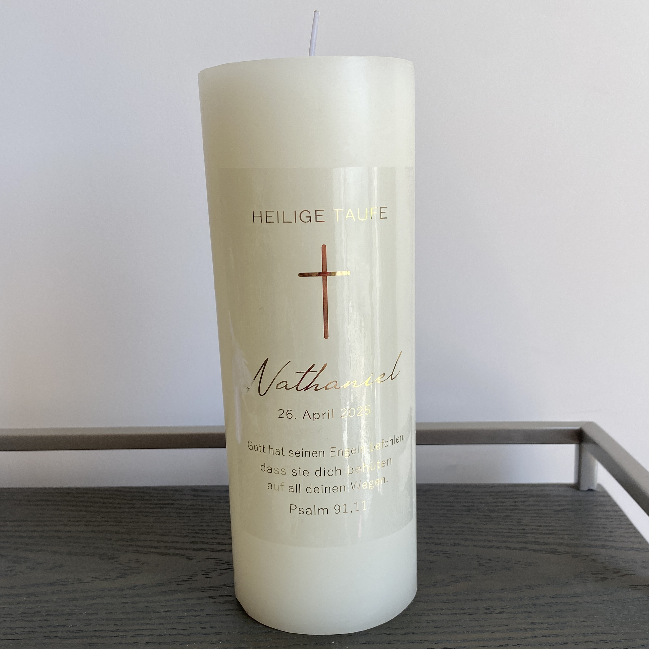 Personalized My Holy Baptism C - Personalised Candle Label review and price