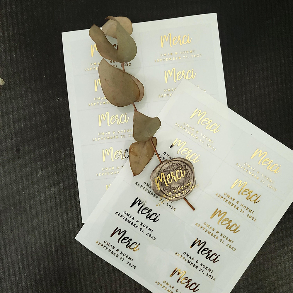 100pcs Custom Transparent Labe - Personalised Candle Label review and price