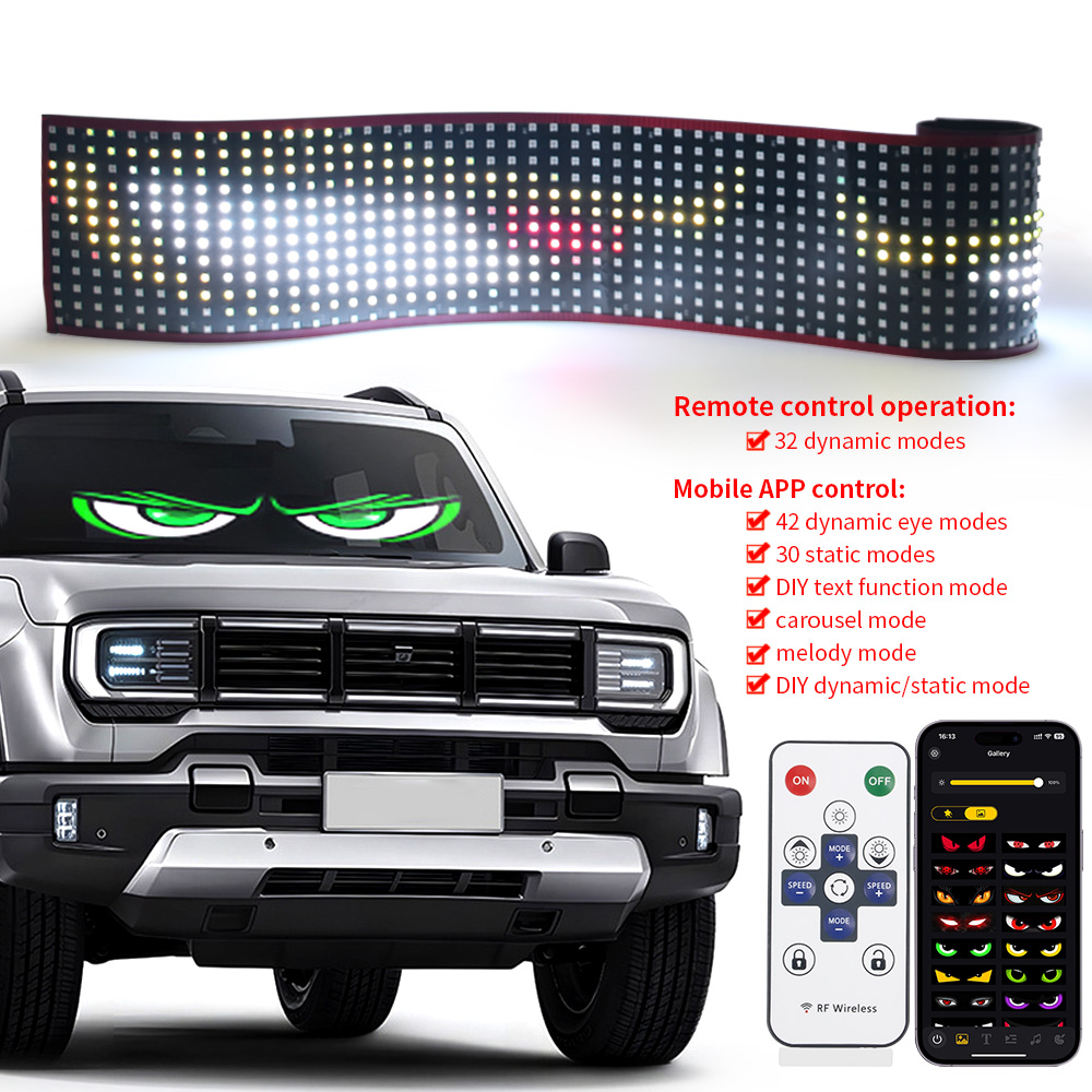 Truck Devil Eyes LED Light APP - Custom Map Poster review and price