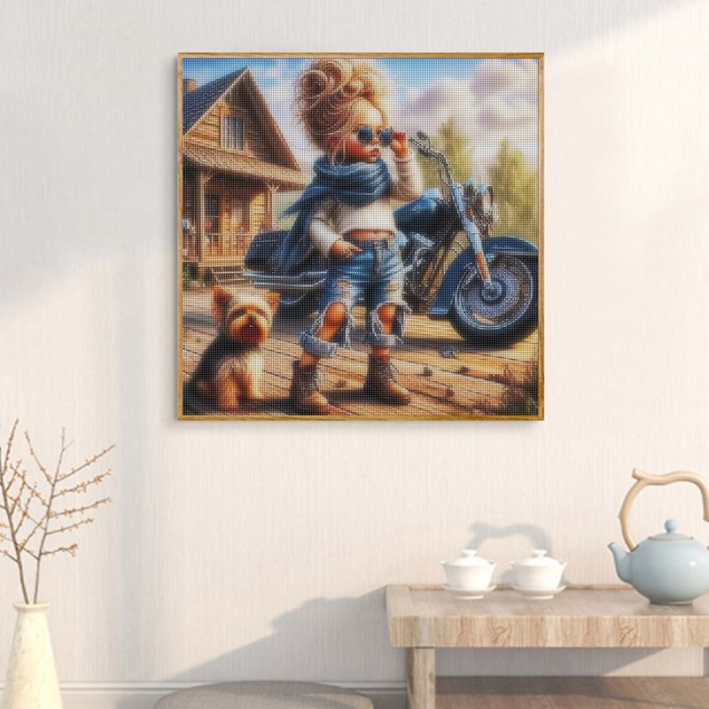 1pc frameless   Full Square Di - Photo Mosaic Print review and price