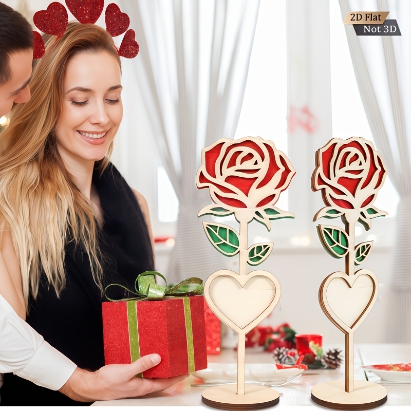 2pcs Handmade Engraved 2D Wood - Engraved Wood Frame review and price