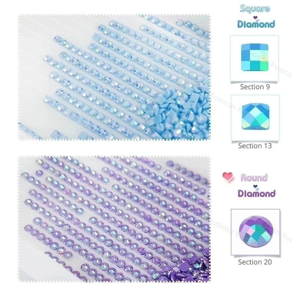 Frameless, Diamond Embroidery  - Photo Mosaic Print review and price