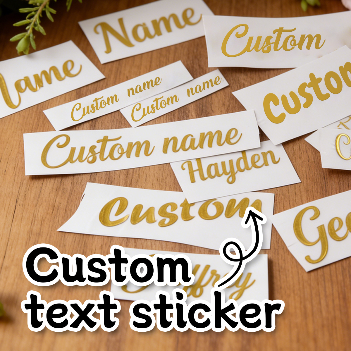 Custom name stickers, custom g - Personalised Candle Label review and price